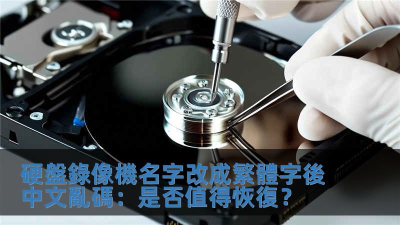 硬盤錄像機(jī)名字改成繁體字後中文亂碼：是否值得恢復(fù)？